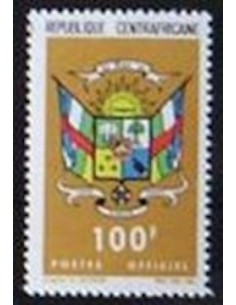 Centrafrcaine SERV N° 8 Obli