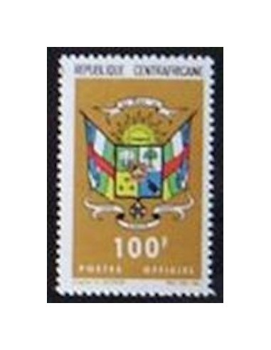 Centrafrcaine SERV N° 8 Obli