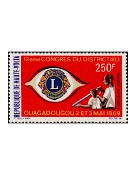 Haute Volta PA N° 65 Neuf *