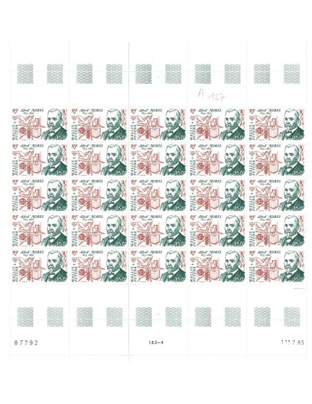 WF Feuille du PA N° F127