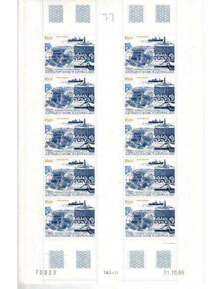 Feuille du TAAF N° PA098