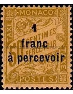 Monaco TA Neuf ** N° 0017