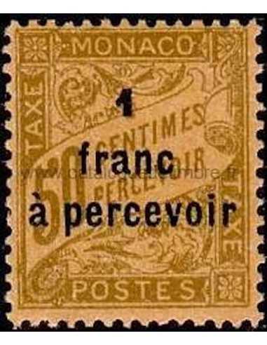 Monaco TA Neuf ** N° 0017