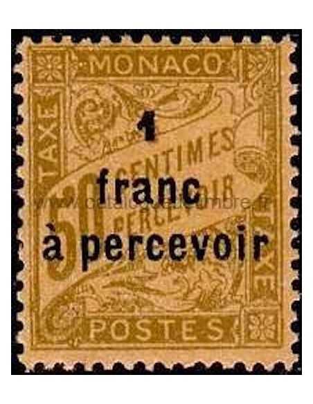 Monaco TA Neuf ** N° 0017