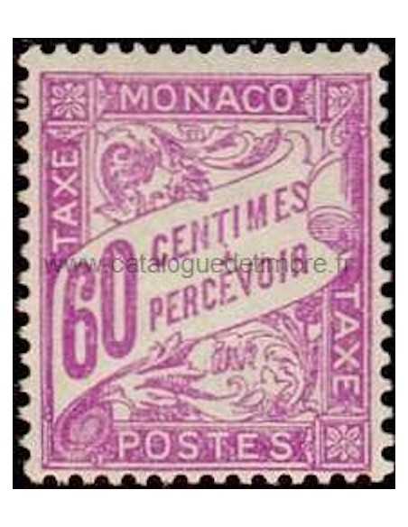 Monaco TA Neuf ** N° 0022