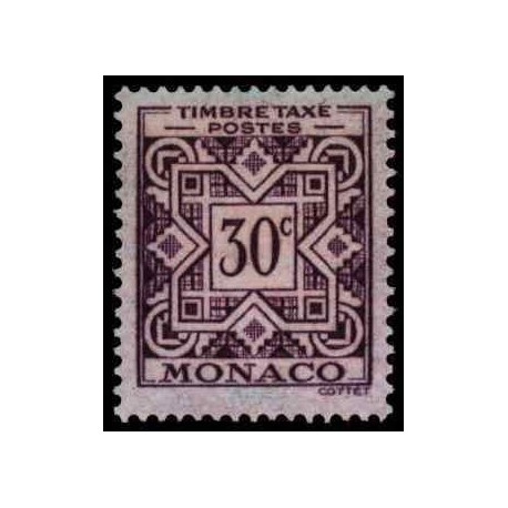 Monaco TA N° 0030  N **