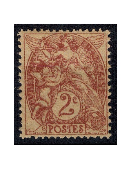 FR N° 108 Neuf avec trace de charni