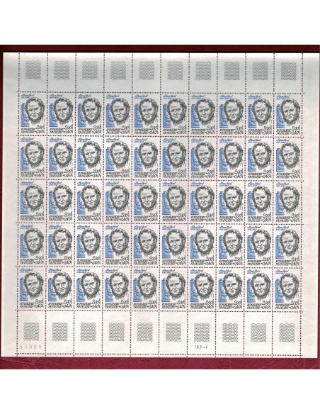 Feuille complete du N° 2284 X 50 Neuf **