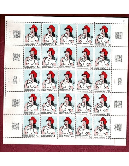 Feuille complete du N° 2291 X 25 Neuf **