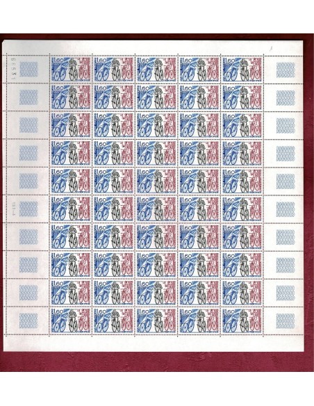 Feuille complete du N° 2290 X 50 Neuf **