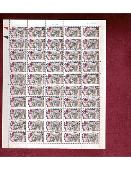 Feuille complete du N° 2568 X 50 Neuf **
