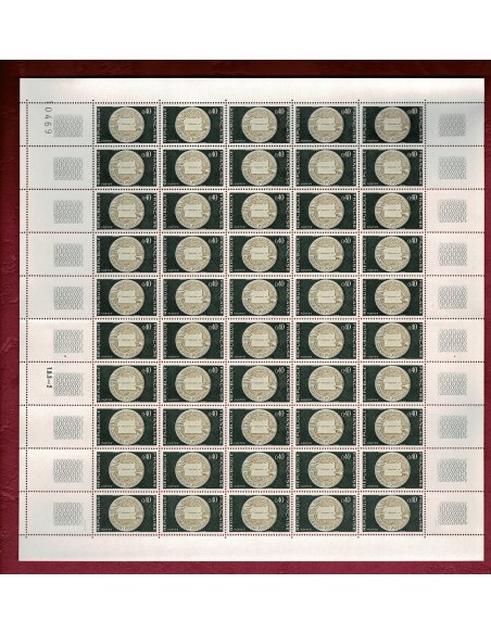 Feuille complete du N° 1542 X 50 Neuf **