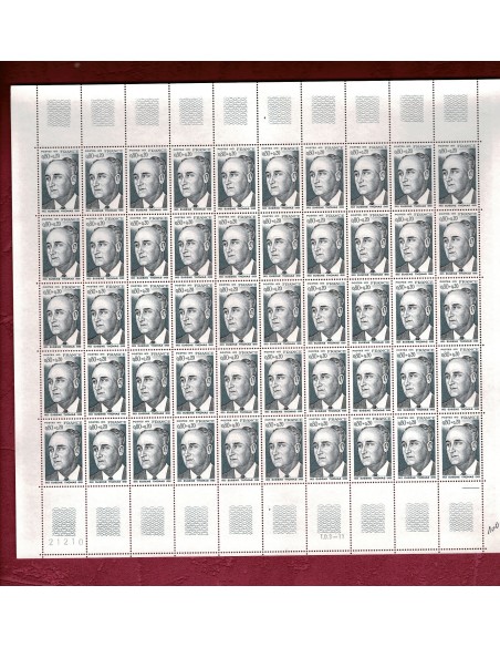 Feuille complete du N° 1827 X 50 Neuf **