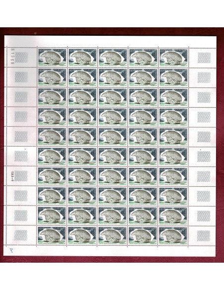 Feuille complete du N° 1819 X 50 Neuf **