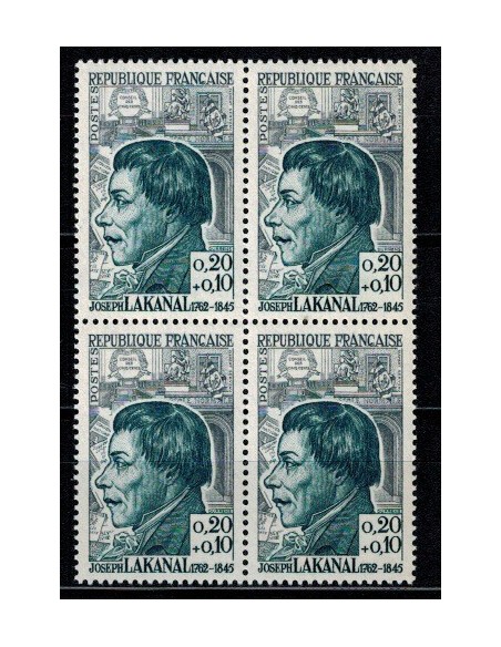 Bloc de 4 du  N° 852