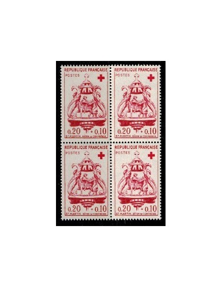 Bloc de 4 du  N° 1278