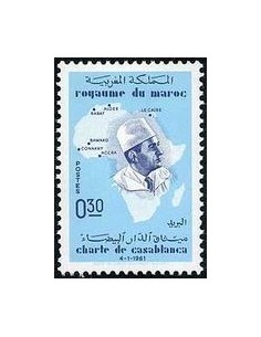 Maroc N° 0428 Obli