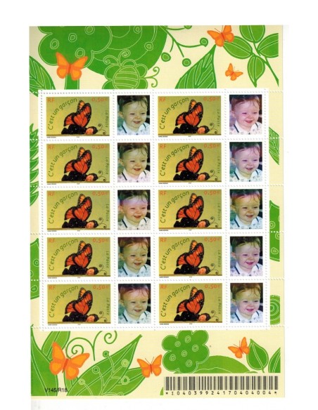 Feuille personnalisee N° 3635Ab