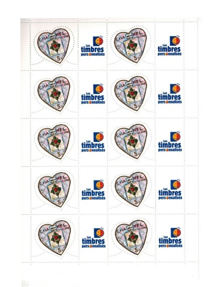 Feuille personnalisee N° 3632Aa1