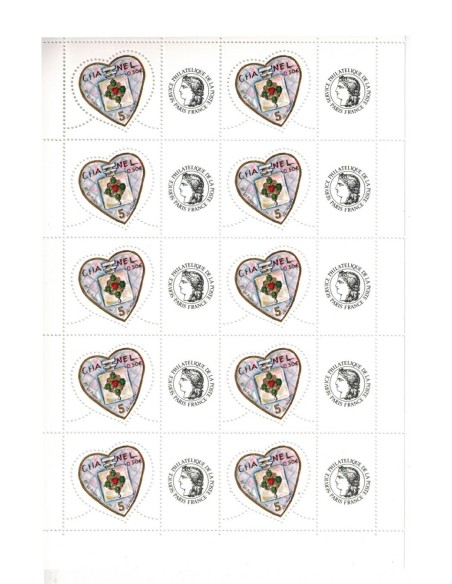 Feuille personnalisee N° 3632Aa2