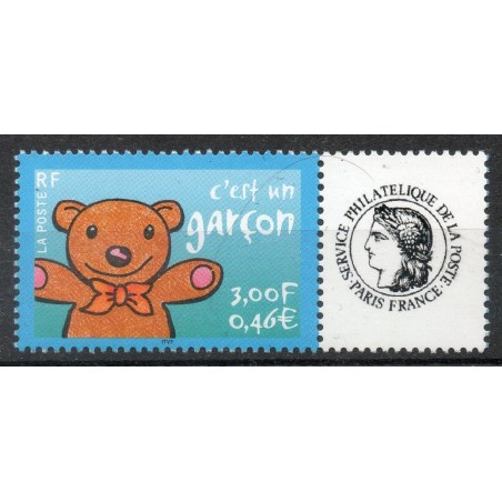 Timbre personnalise N° 3431/2