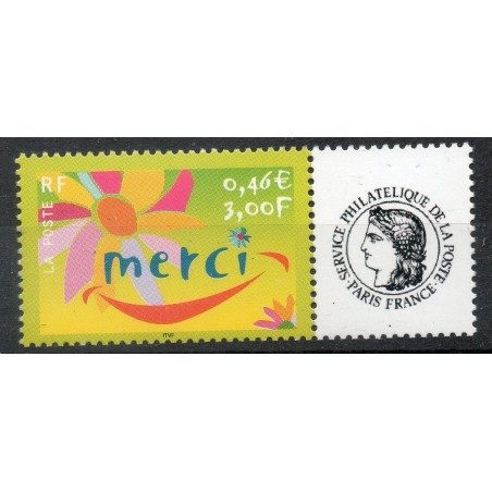 Timbre personnalise N° 3433