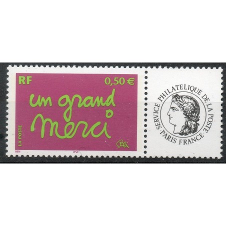 Timbre personnalise N° 3637A2