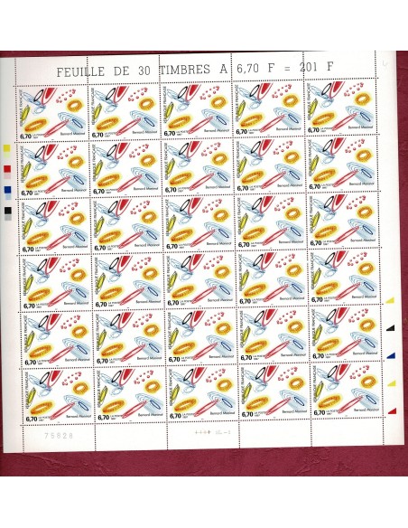 Feuille Complete du N° 3050 X30