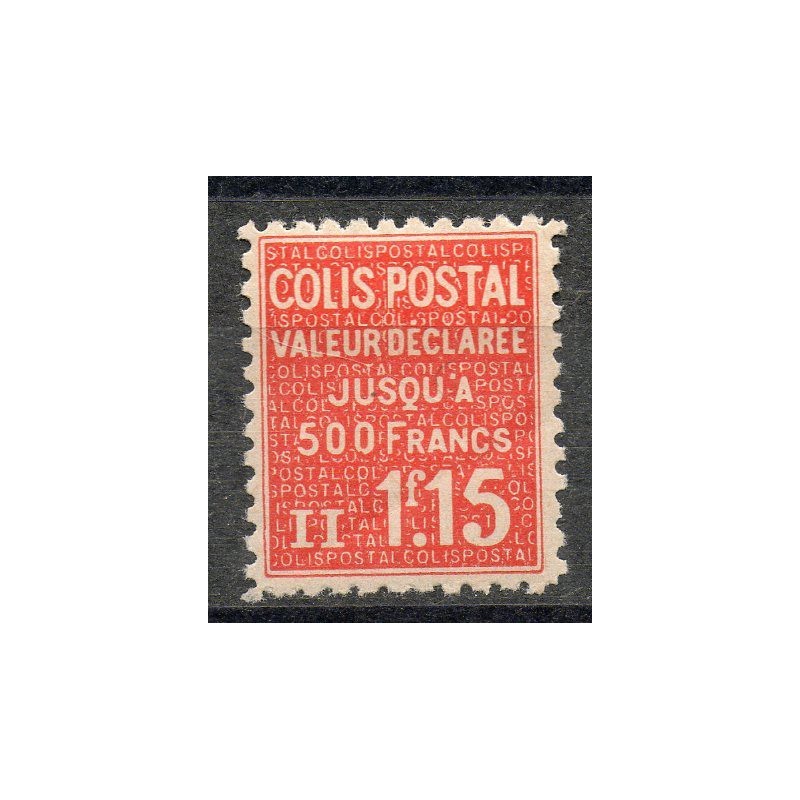 Colis Postaux Neuf avec charniere N° 164