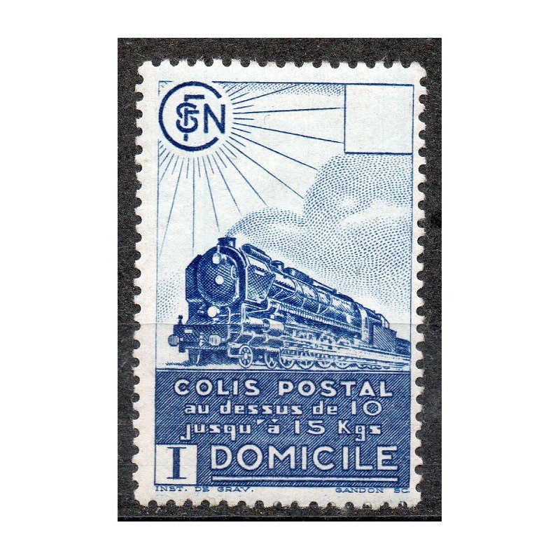 Colis Postaux Neuf avec charniere N° 175
