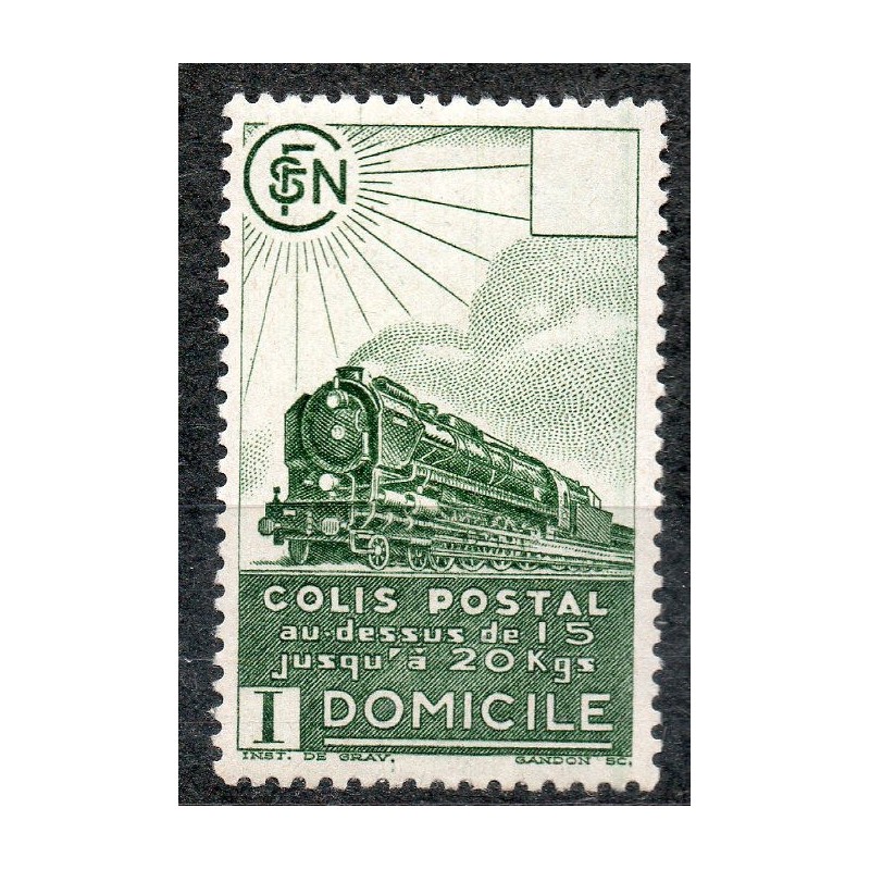 Colis Postaux Neuf avec charniere N° 176