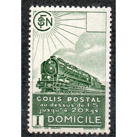 Colis Postaux Neuf avec charniere N° 176