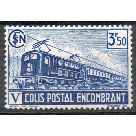 Colis Postaux Neuf avec charniere N° 186