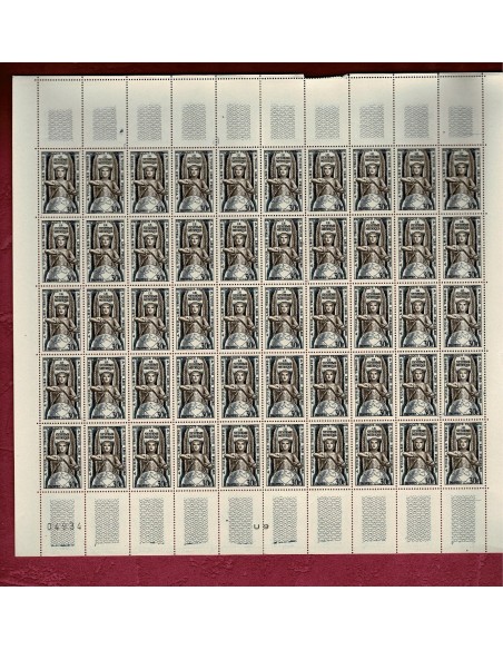 Feuille Complete du N° 0998 X 50