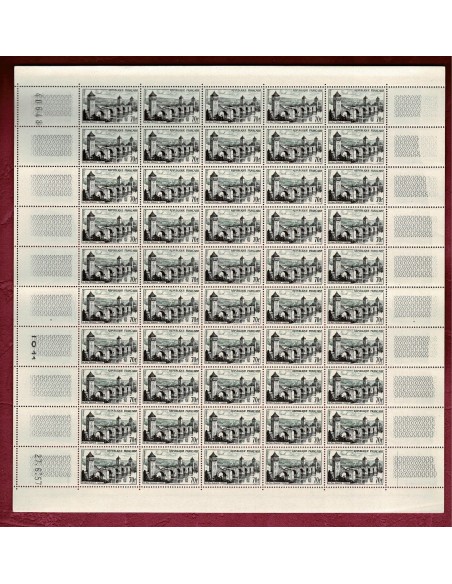 Feuille Complete du N° 1119 X 50