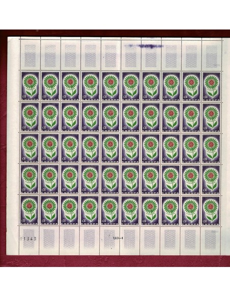 Feuille Complete du N° 1431 X 50