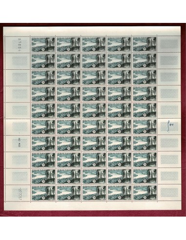 Feuille Complete du N° 1118 X 50