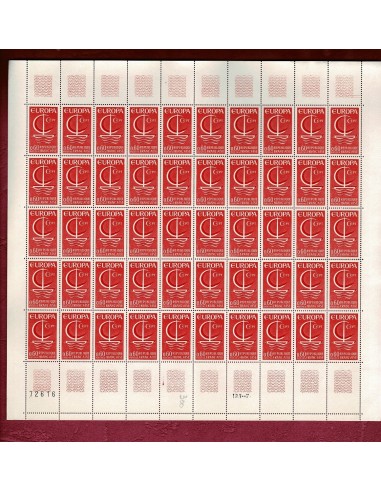 Feuille Complete du N° 1491 X 50