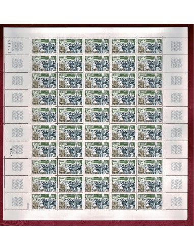 Feuille Complete du N° 1929 X 50