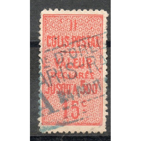 Colis Postaux oblit ere N° 030