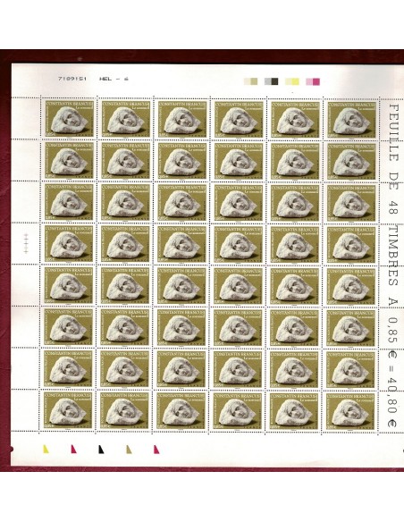 Feuille Complete du N° 3964 X 48