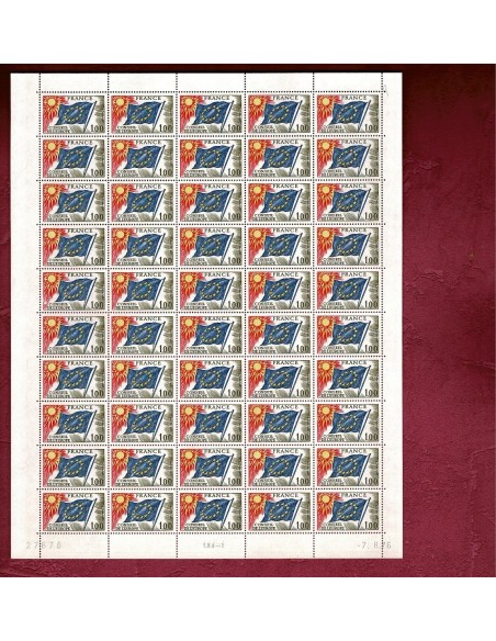 Feuille Complete du N° SE 49 X 50