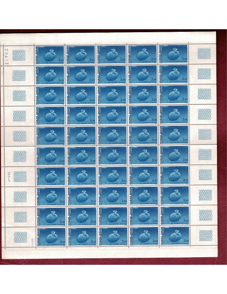 Feuille Complete du N° SE 87 X 50