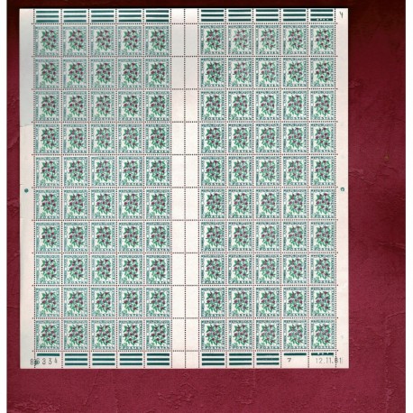 Feuille Complete du N° TA 098 X 100