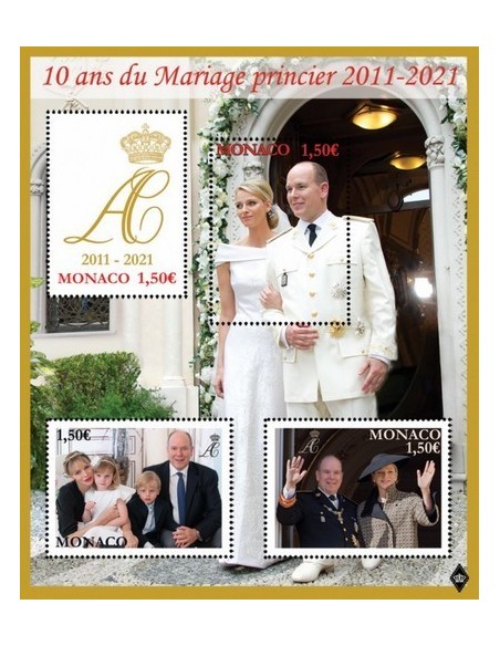 Monaco feuille F3279