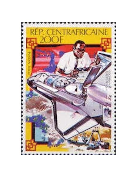 Centrafricaine PA N° 228 Neuf **