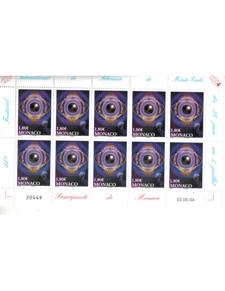 Monac Feuille comp F2447