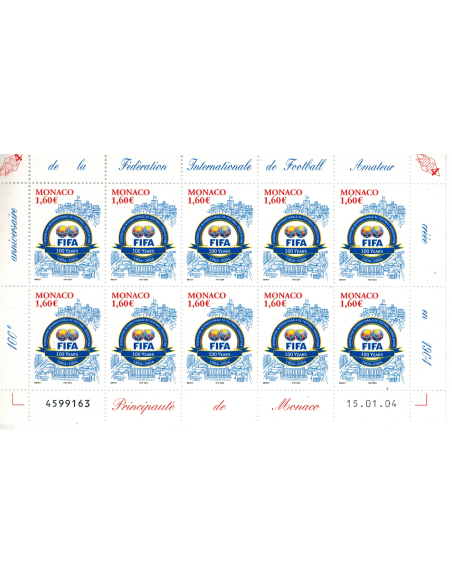 Monac Feuille comp F2454