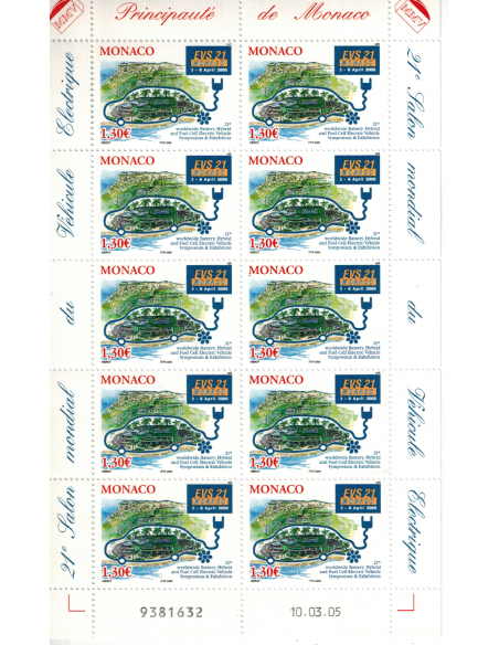 Monac Feuille comp F2488