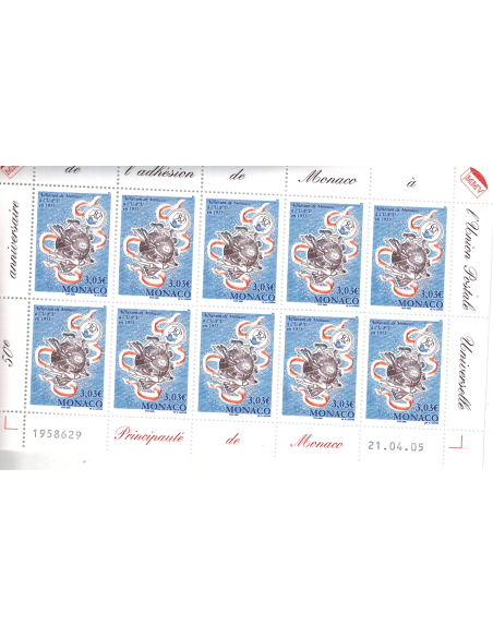 Monac Feuille comp F2498